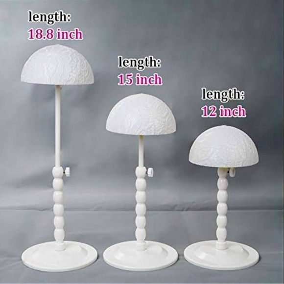 Youngther Wig/Hat Stand Adjustable - Picture 3 of 5